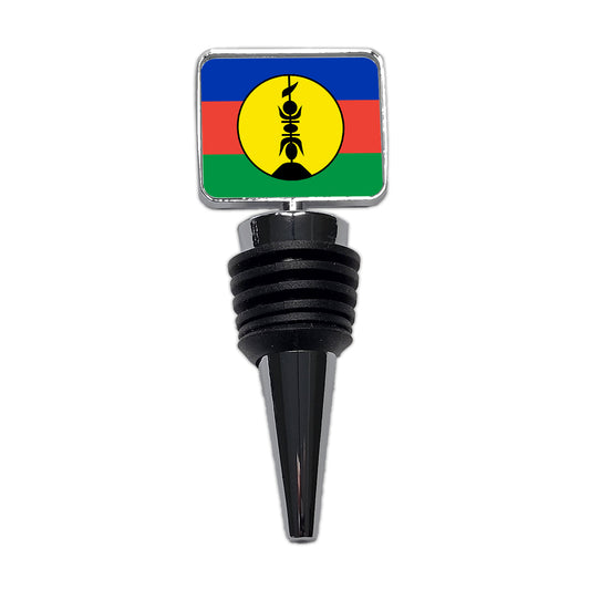 New Caledonia Country Flag Wine Bottle Stopper
