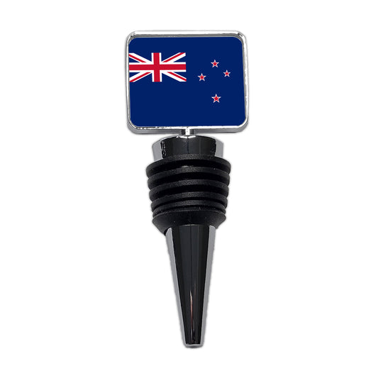 New Zealand Country Flag Wine Bottle Stopper