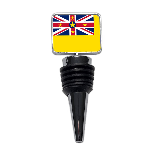 Niue Country Flag Wine Bottle Stopper
