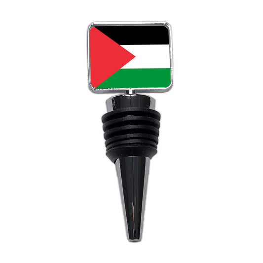 Palestine, State of Country Flag Wine Bottle Stopper
