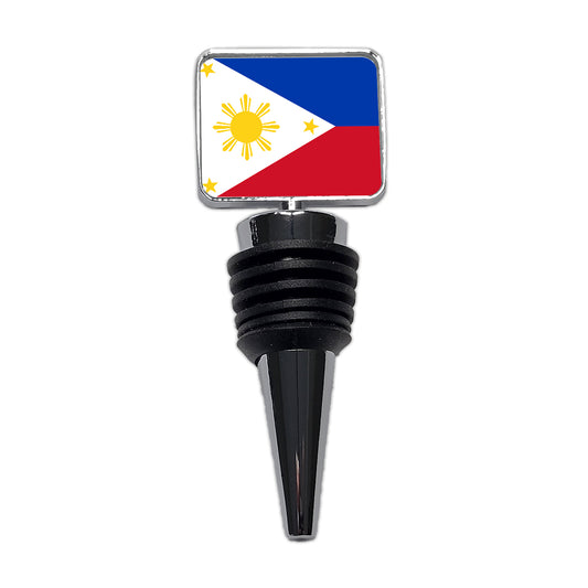 Philippines Country Flag Wine Bottle Stopper
