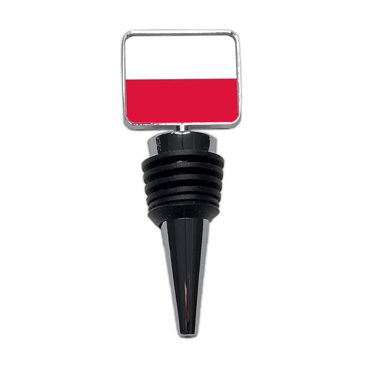 Poland Country Flag Wine Bottle Stopper