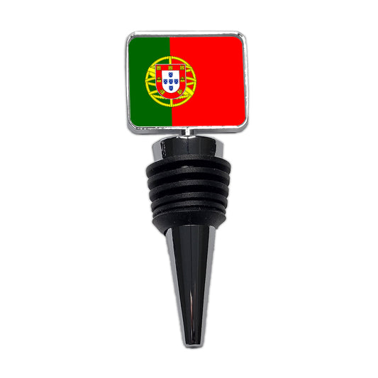 Portugal Country Flag Wine Bottle Stopper