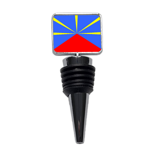 Réunion Country Flag Wine Bottle Stopper