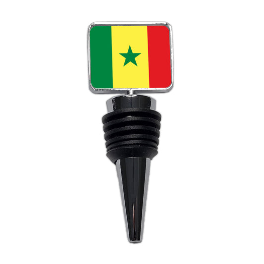 Senegal Country Flag Wine Bottle Stopper