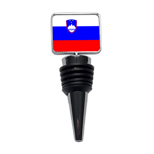Slovenia Country Flag Wine Bottle Stopper