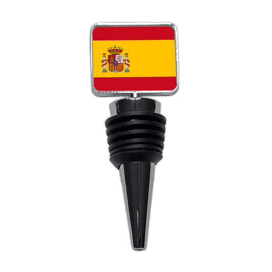 Spain Country Flag Wine Bottle Stopper