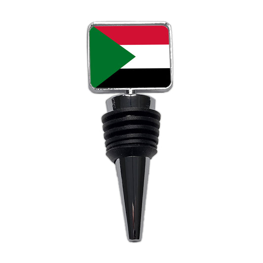 Sudan (the) Country Flag Wine Bottle Stopper