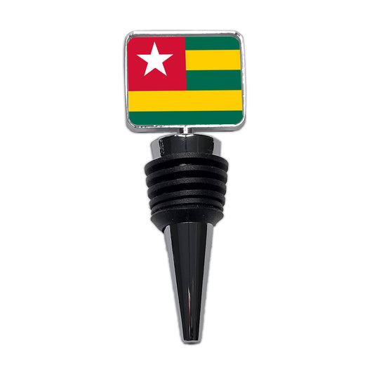 Togo Country Flag Wine Bottle Stopper