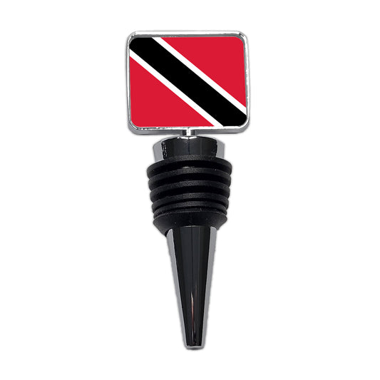 Trinidad and Tobago Country Flag Wine Bottle Stopper