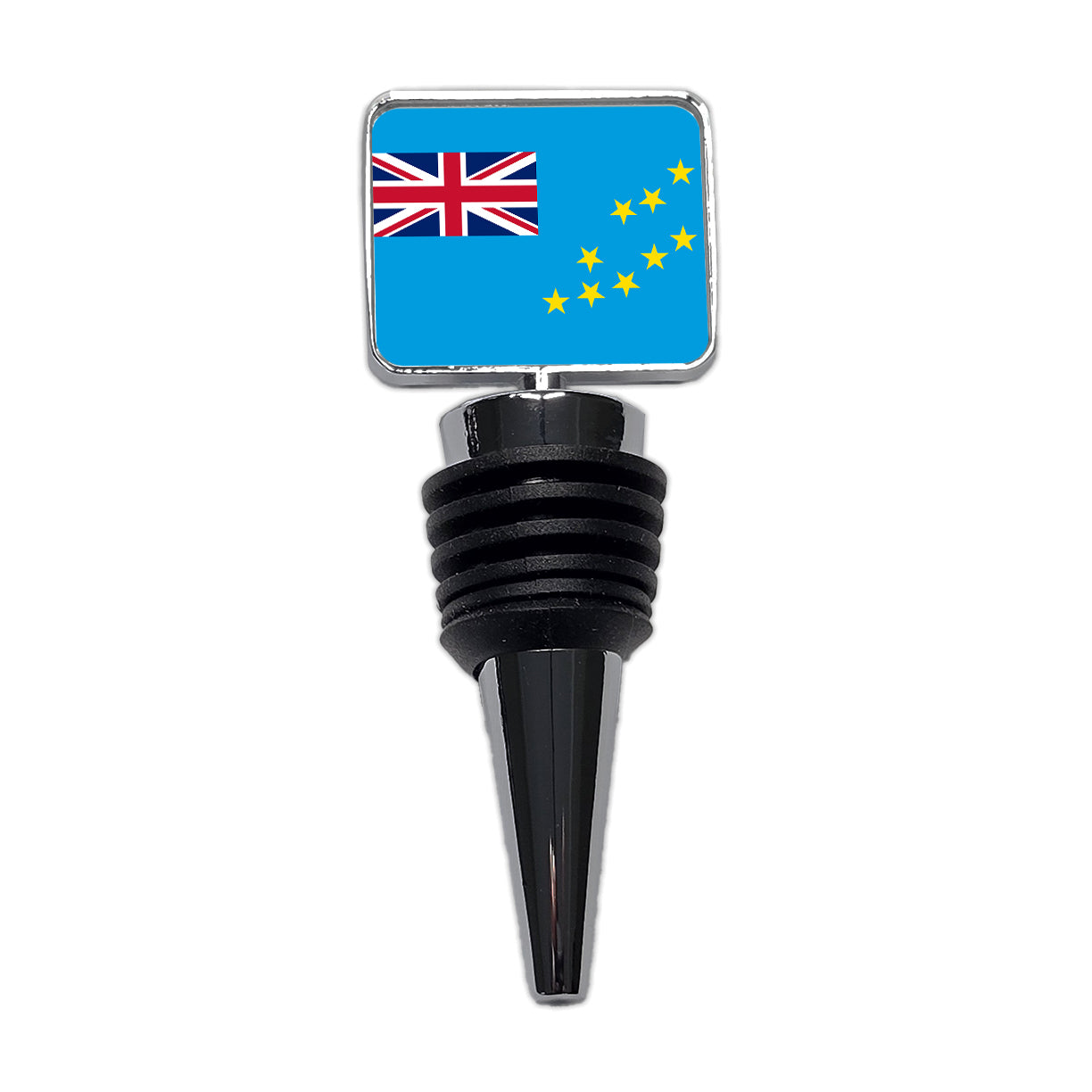 Tuvalu Country Flag Wine Bottle Stopper