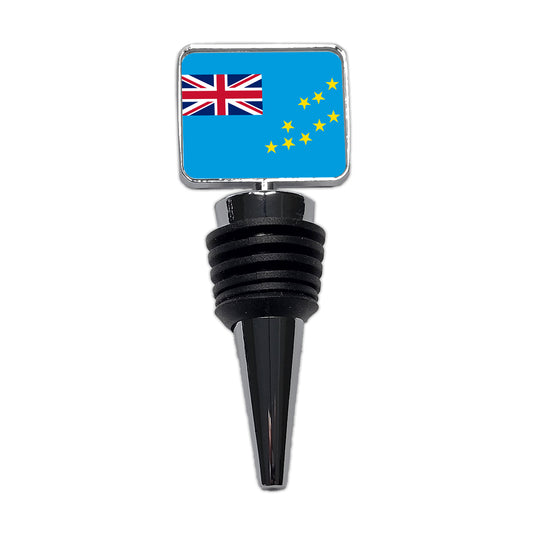 Tuvalu Country Flag Wine Bottle Stopper