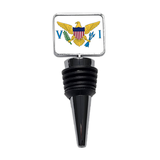 Virgin Islands (U.S.) Country Flag Wine Bottle Stopper