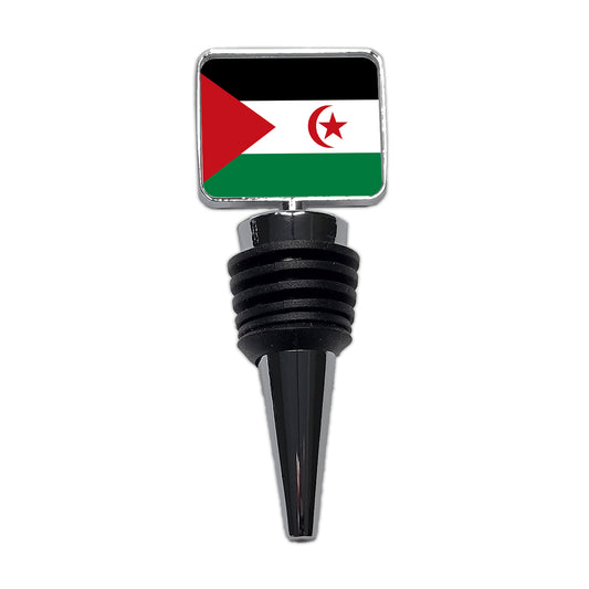Western Sahara Country Flag Wine Bottle Stopper