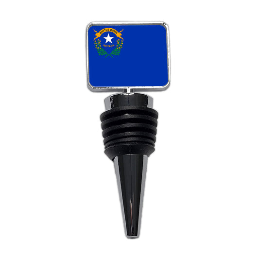 Nevada NV State Flag Wine Bottle Stopper