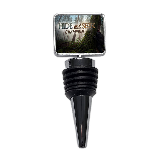 Hide And Seek Champion Big Foot Hiding Wine Bottle Stopper