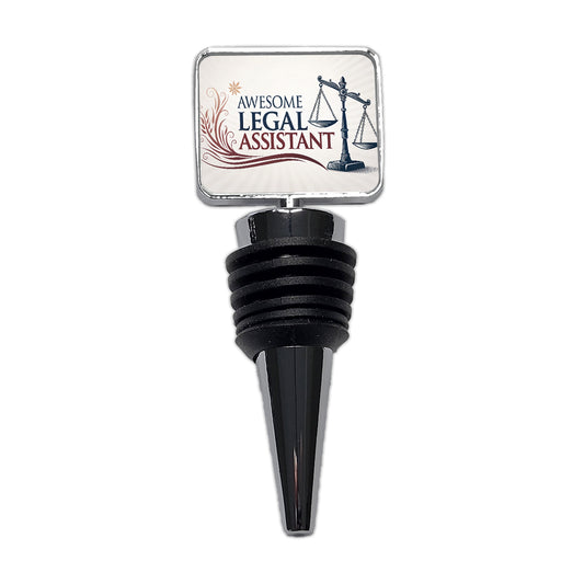 Awesome Legal Assistant Inspirational Scales Of Justice Wine Bottle Stopper