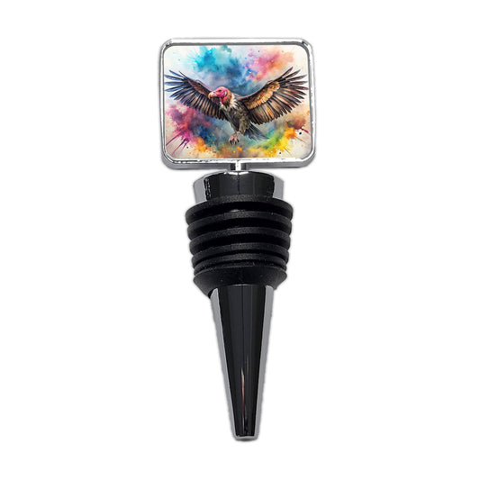 Condor Watercolor Wine Bottle Stopper
