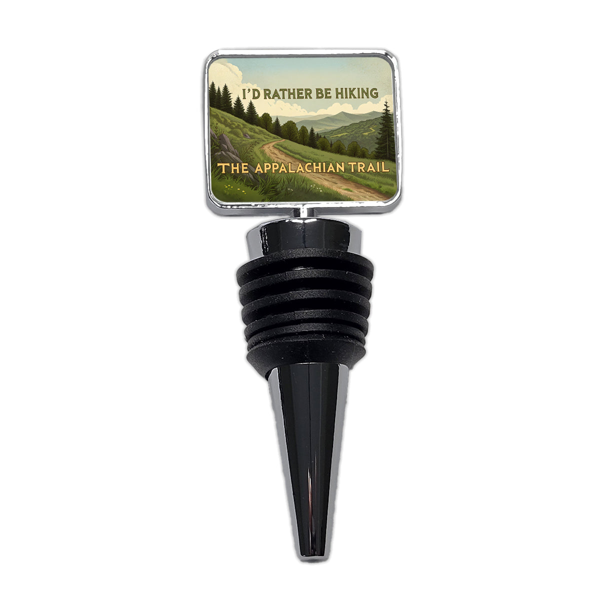 I'd Rather Be Hiking The Appalachian Trail Wine Bottle Stopper