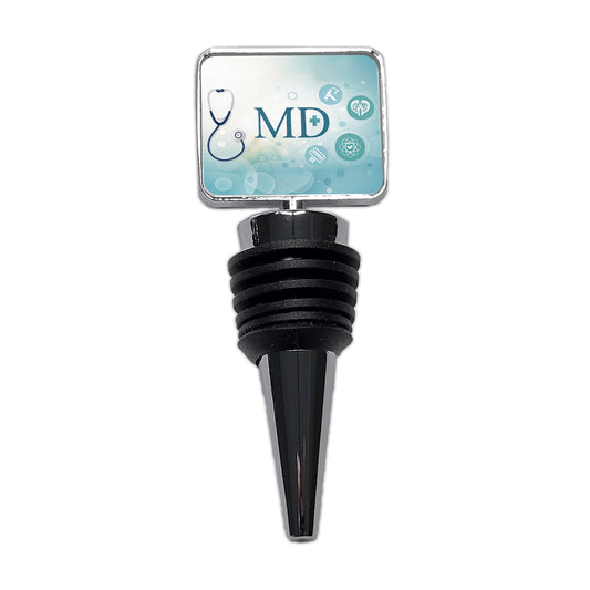 MD Doctor Medical Wine Bottle Stopper
