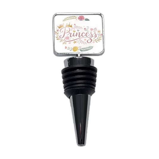 Princess Floral Cute Funny Wine Bottle Stopper