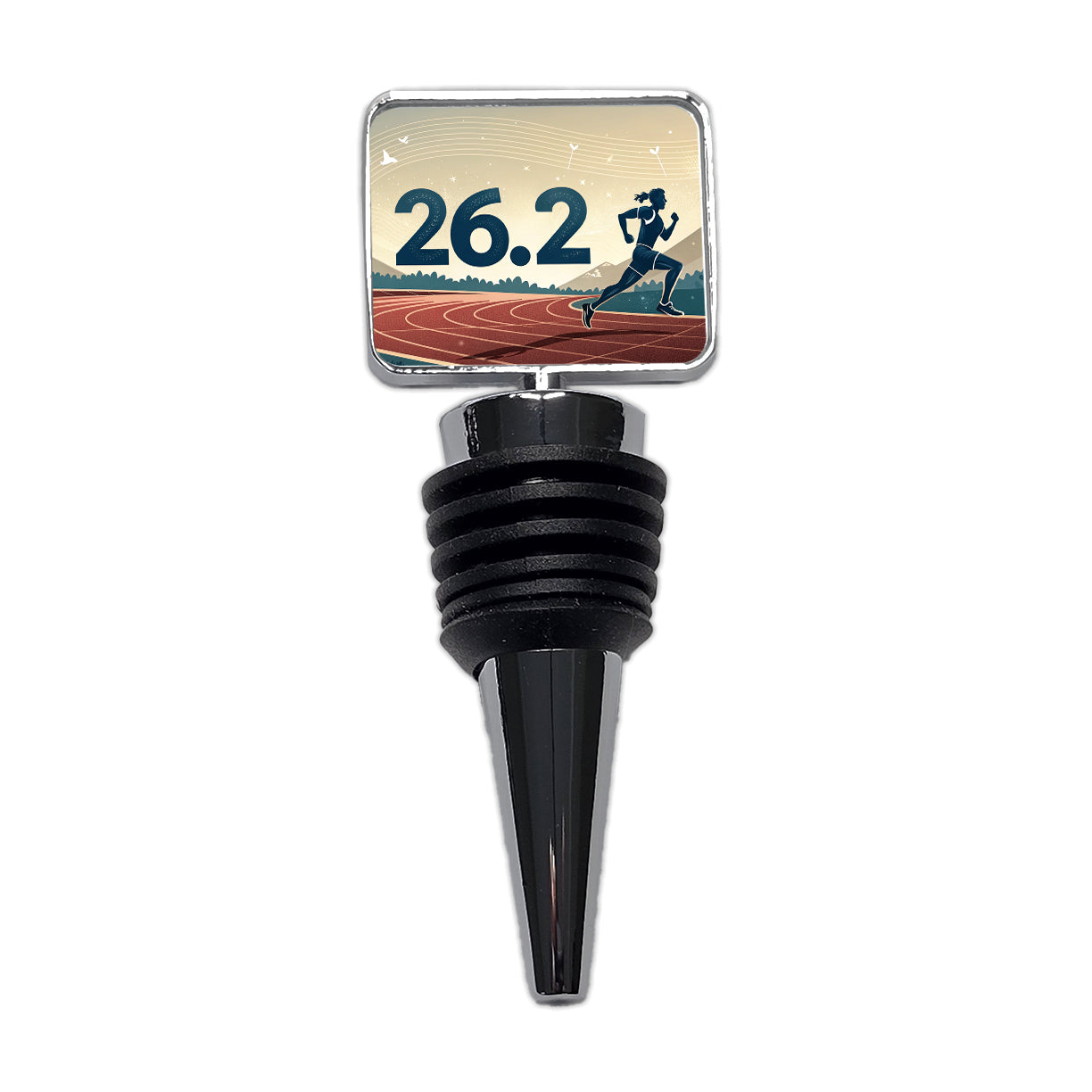 26.2 Marathon Running Jogging Track Wine Bottle Stopper