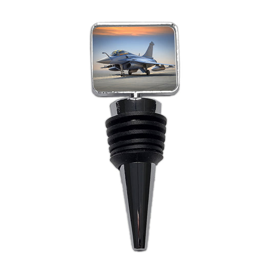 Dassault Rafale French Multirole Fighter Plane Wine Bottle Stopper