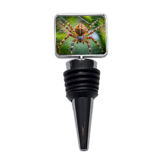 Orb Weaver Spider Wine Bottle Stopper