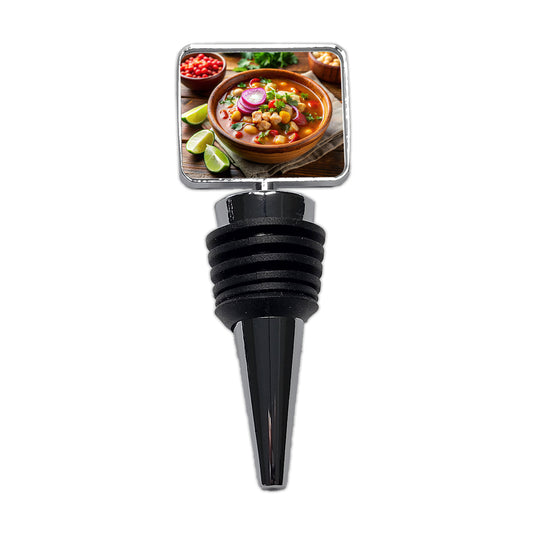 Pozole Posole Traditional Mexican Stew Wine Bottle Stopper
