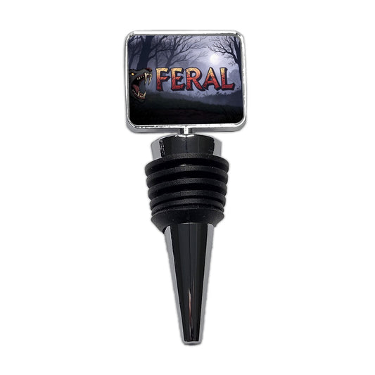 Feral Funny Animal Wine Bottle Stopper