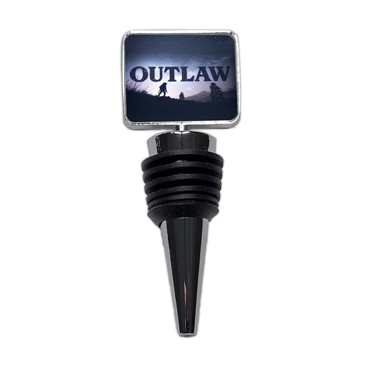 Outlaw Renegade Cowboy Wine Bottle Stopper