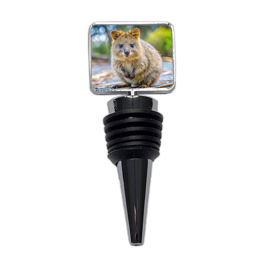 Quokka Photo Wine Bottle Stopper