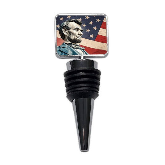 Abraham Lincoln American President Wine Bottle Stopper