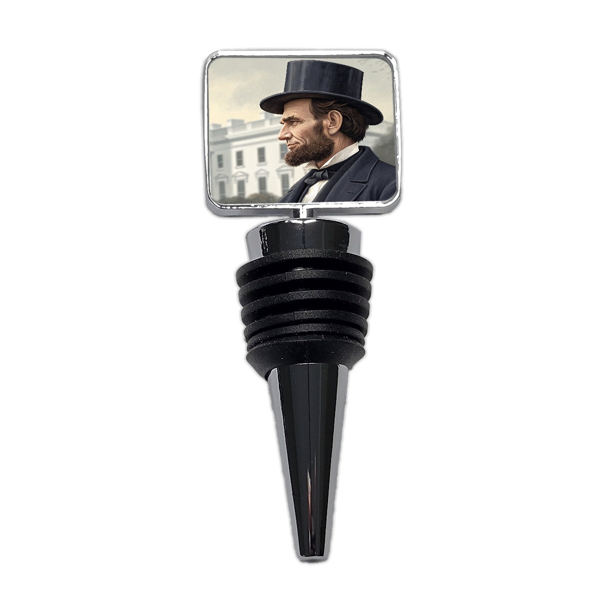 Abraham Lincoln White House Wine Bottle Stopper
