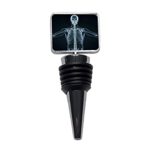 Anatomy Skeleton Xray Science Wine Bottle Stopper