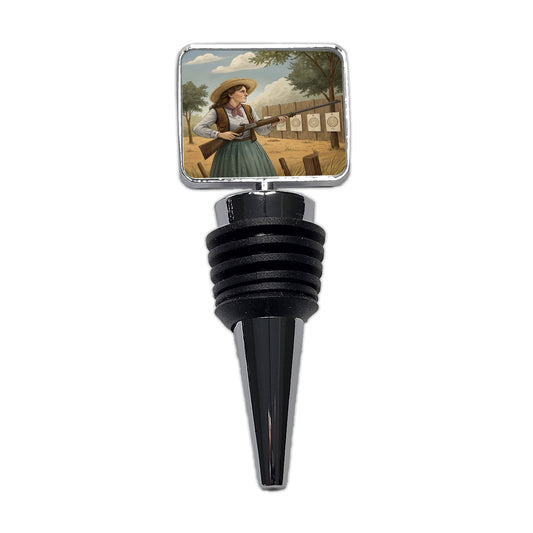 Annie Oakley Wild West Wine Bottle Stopper