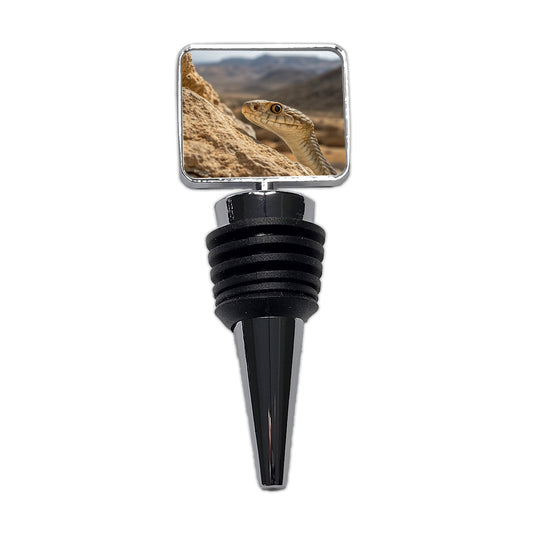 Asp Snake Wildlife Nature Wine Bottle Stopper