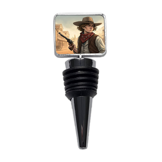 Billy the Kid Outlaw Wine Bottle Stopper