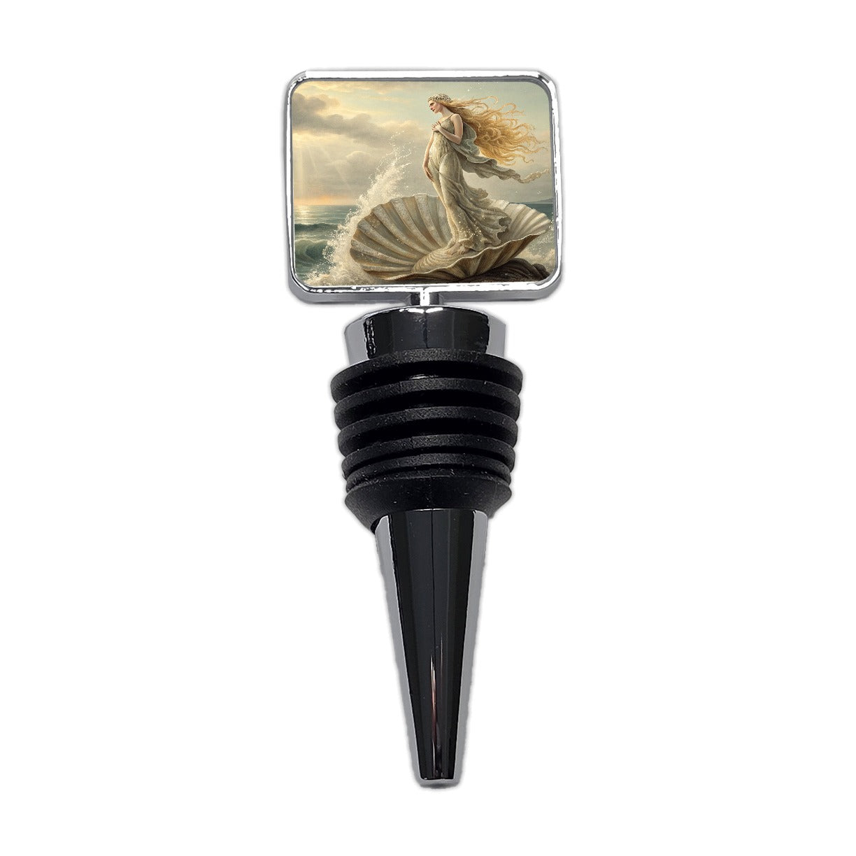 Birth of Venus Inspired Wine Bottle Stopper