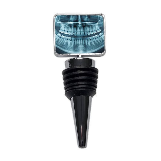 Dental X-Ray Mouth Teeth Dentist Wine Bottle Stopper
