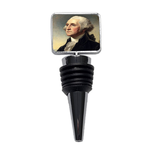 George Washington Founding Father Wine Bottle Stopper