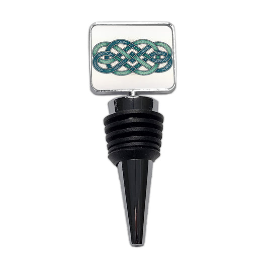 Irish Celtic Intricate Knot Wine Bottle Stopper