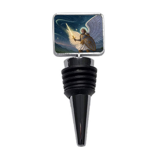 Joan of Arc Warrior Saint Wine Bottle Stopper