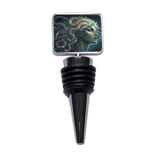 Medusa Greek Mythology Wine Bottle Stopper