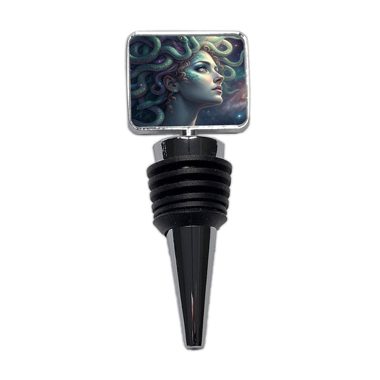 Medusa Moon Goddess Wine Bottle Stopper