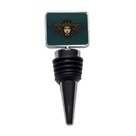 Medusa Mythological Snake Queen Wine Bottle Stopper
