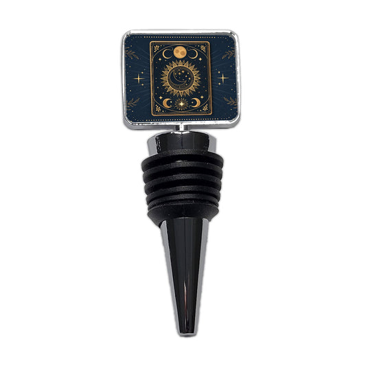 Mystical Divination Tarot Card Wine Bottle Stopper