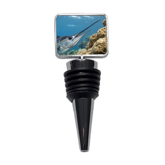 Swordfish Deep Sea Reef Wine Bottle Stopper