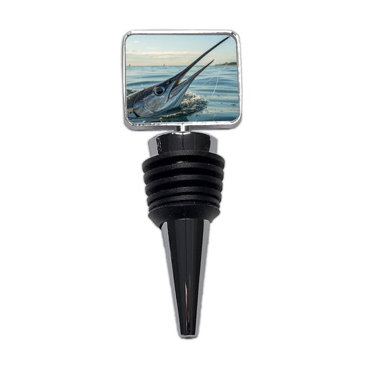 Swordfish Surface Fishing Wine Bottle Stopper