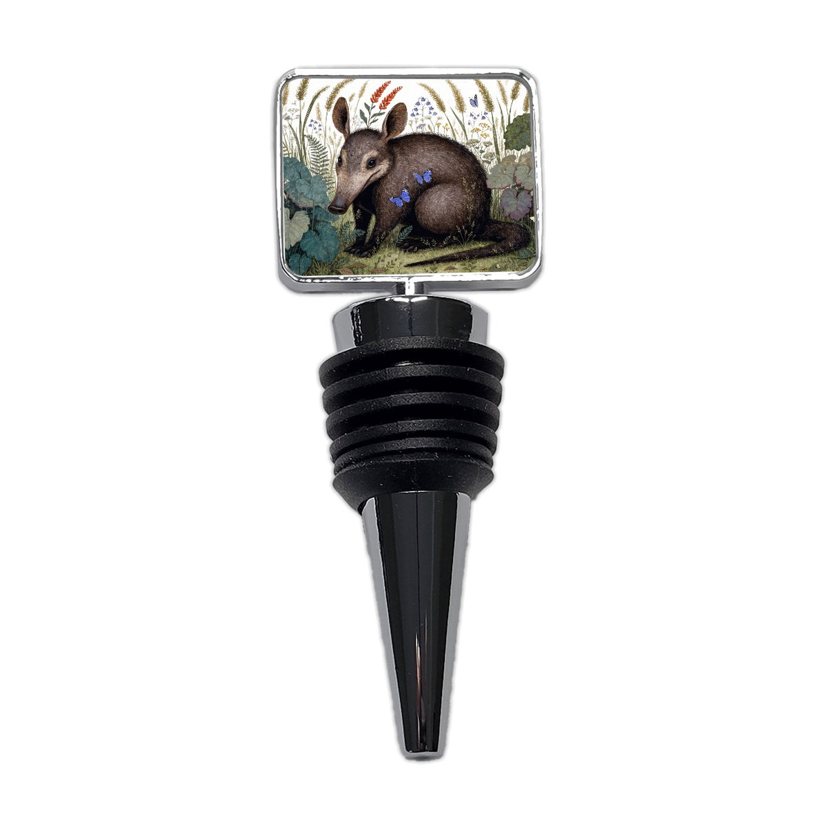 Aardvark African Wildflowers Wine Bottle Stopper